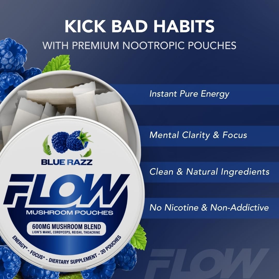 Flow Pouches sobre abierto detalle de textura y liberación del producto