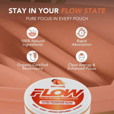 Flow Pouches textura de la bolsita en detalle para precisión y calidad