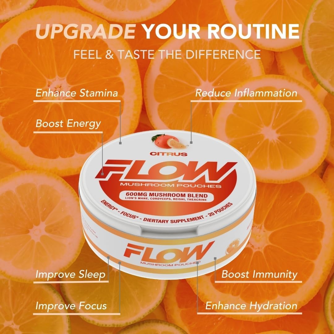 Flow Pouches uso sublingual en oficina mostrando discreción y enfoque