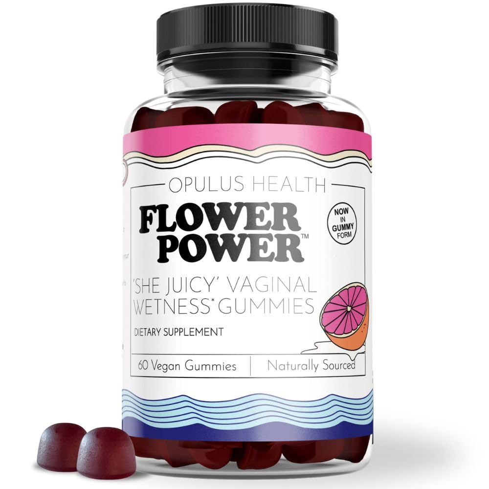 Flower Power She Juicy frente del envase muestra conveniencia diaria