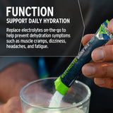 Fluid Tactical polvo disolviéndose en agua, muestra mezcla homogénea y disolución rápida