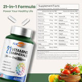 Flynew etiqueta nutricional con ingredientes y dosificación clara