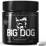 FMRFMR Big Dog Total vista frontal mostrando el envase y beneficio práctico