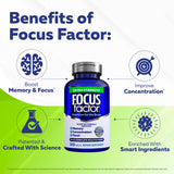 Detalle de cápsula de Focus Factor destacando textura y calidad del ingrediente