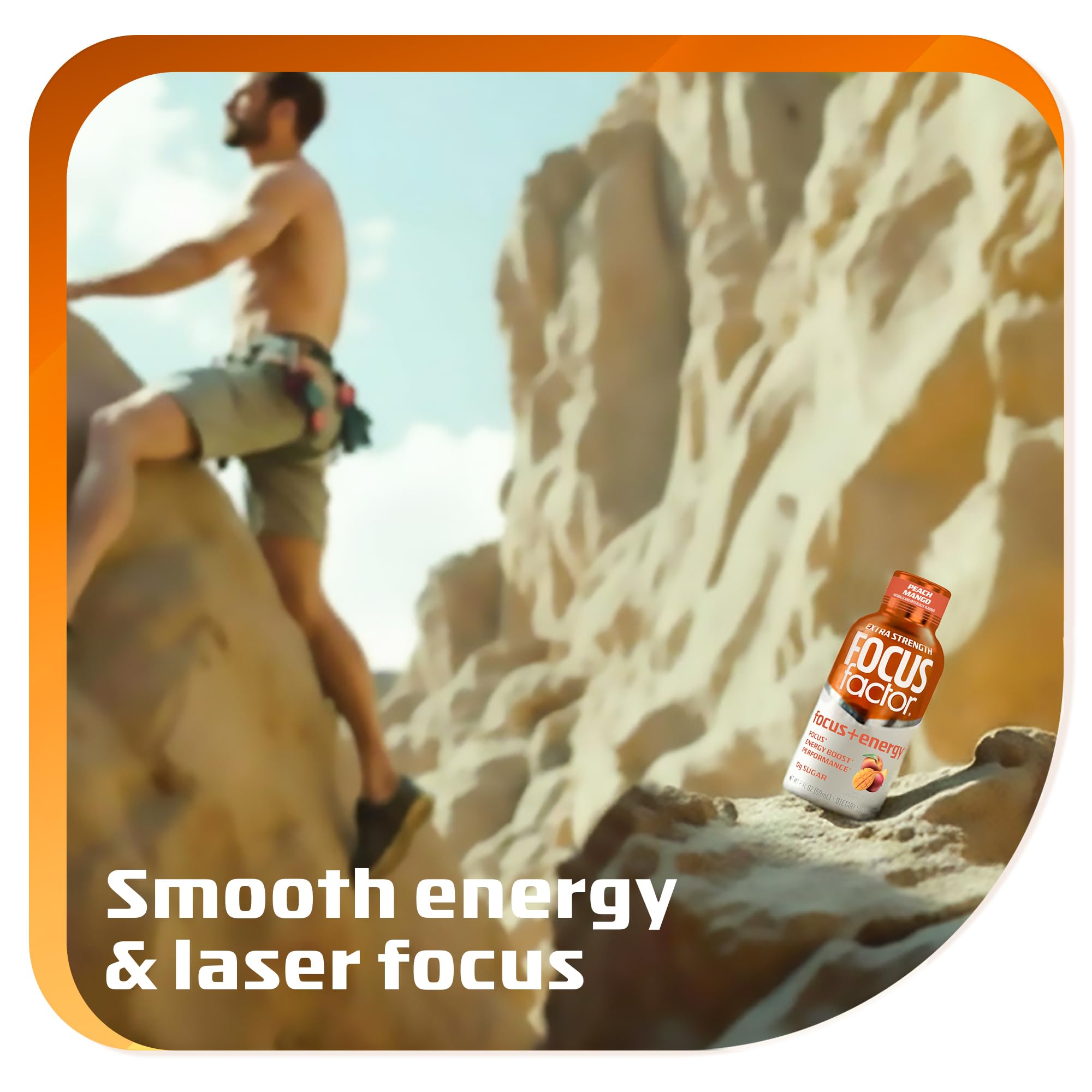 Focus Factor junto a smartphone para comparación de tamaño portátil