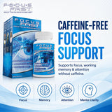 Focus Fast primer plano de cápsula mostrando calidad y pureza