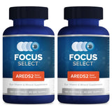 Focus Vision Supplements embalaje frontal mostrando frasco y etiqueta clara