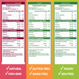 FocusFuel textura de la gomita primer plano, resaltando ingredientes naturales