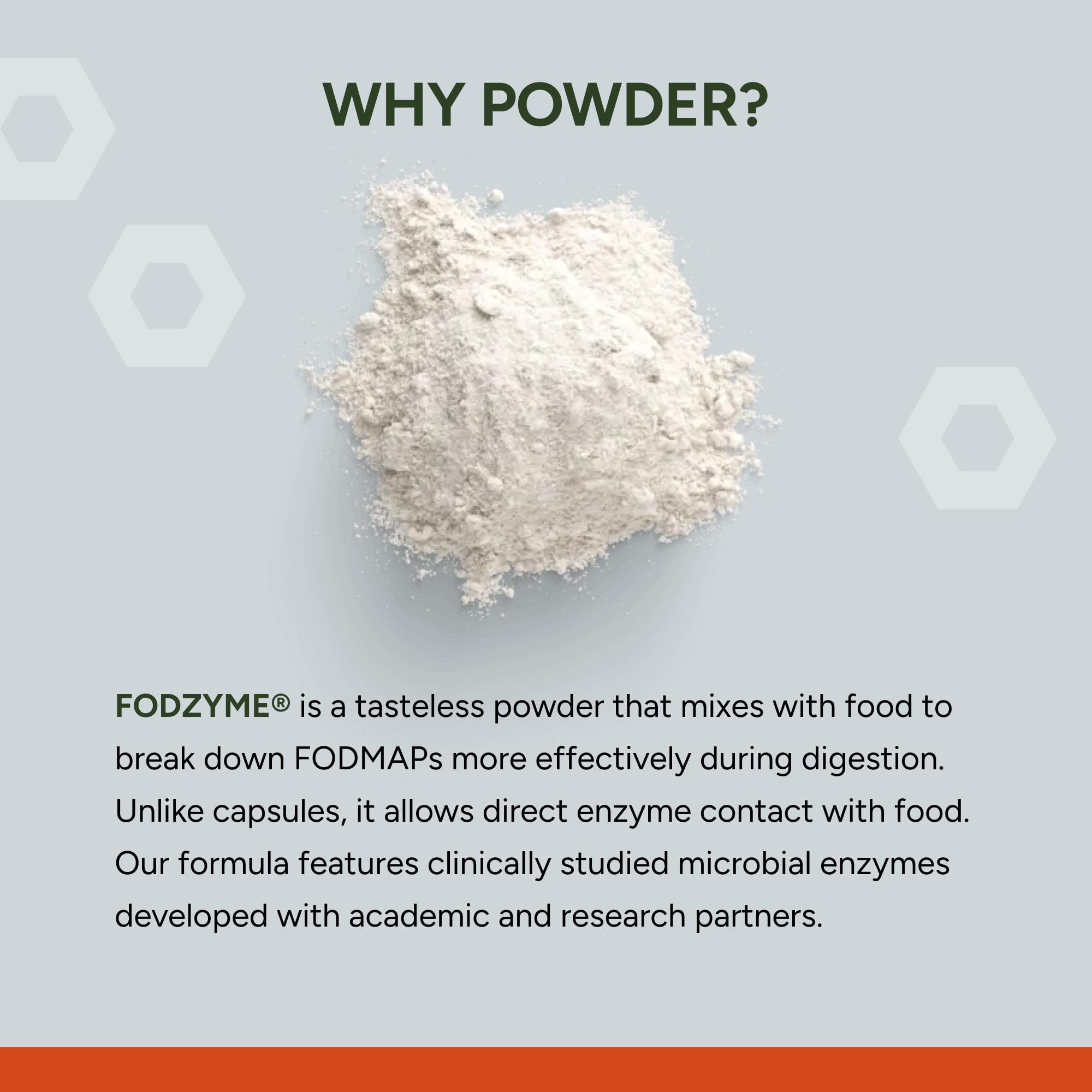 FODZYME aplicación sobre ensalada para reducir fermentación y gases
