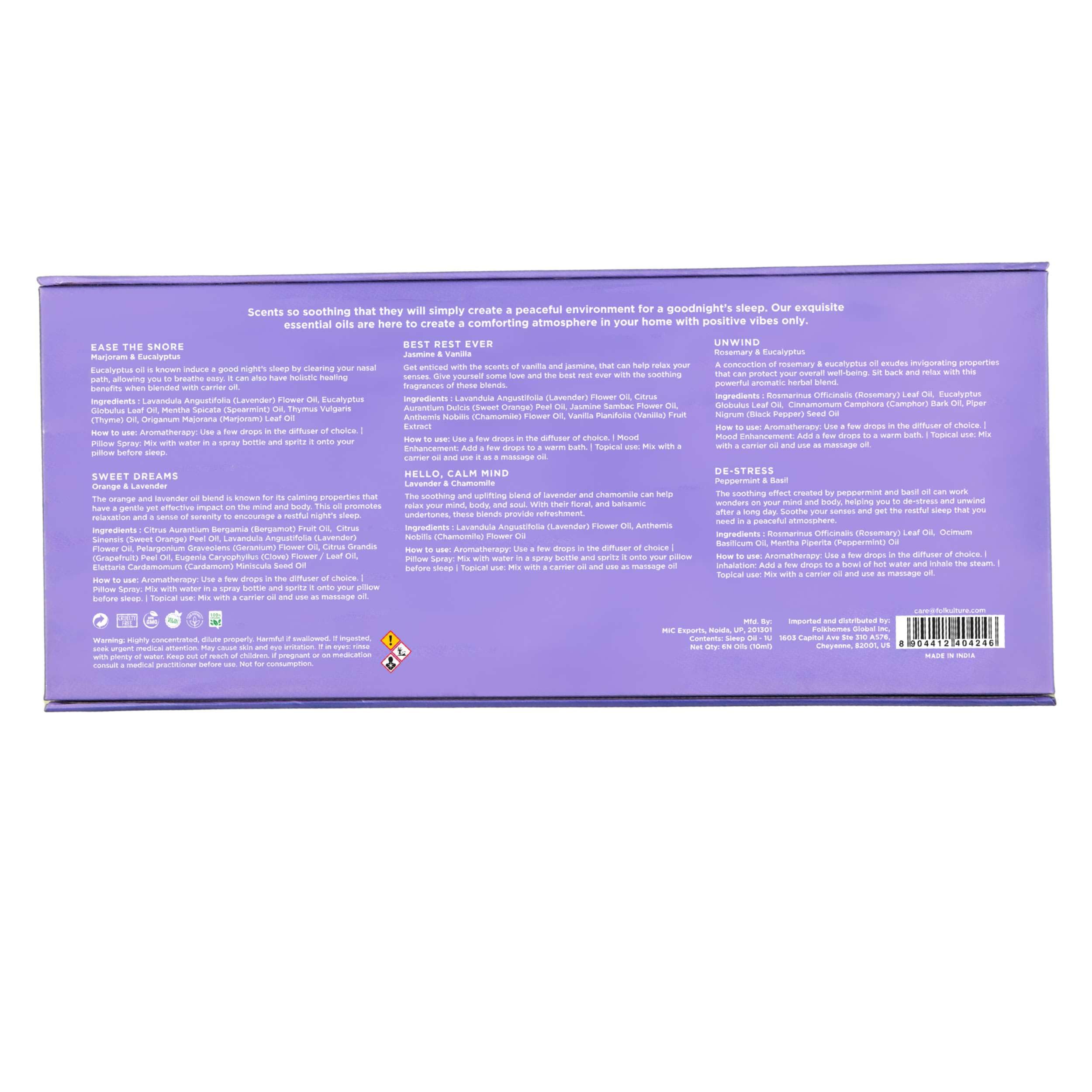 Folkulture spray para sábanas hecho con los aceites y aroma duradero