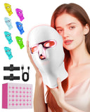 FOLOKE máscara LED vista frontal mostrando cobertura facial y comodidad