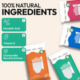 FOMIN etiqueta con ingredientes destacando fórmula sin aluminio