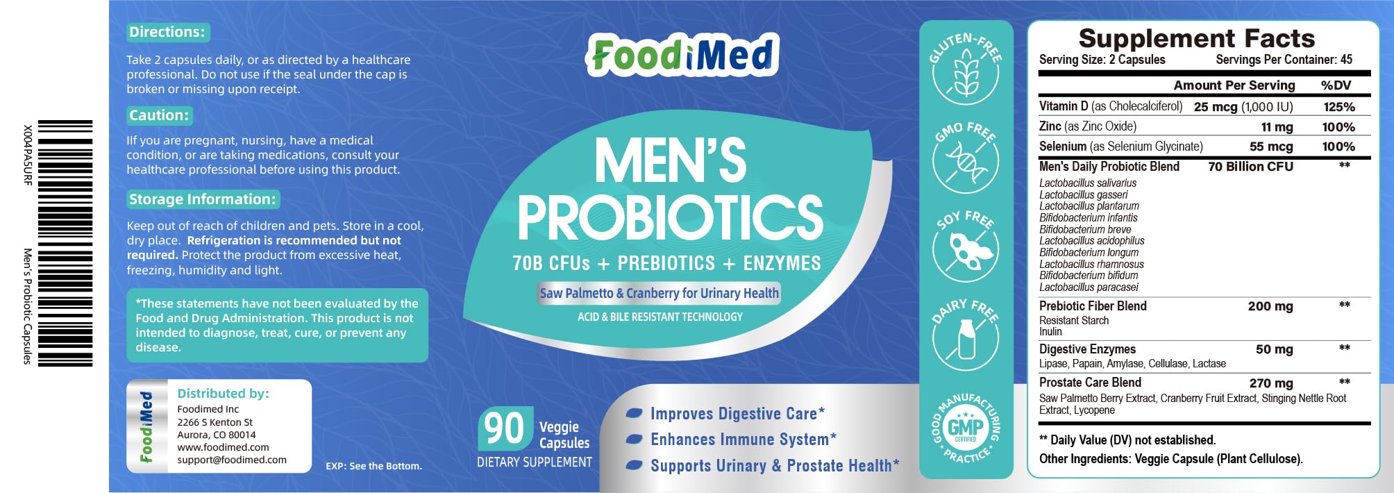 FoodiMed estilo de vida con hombre activo mostrando energía y vitalidad