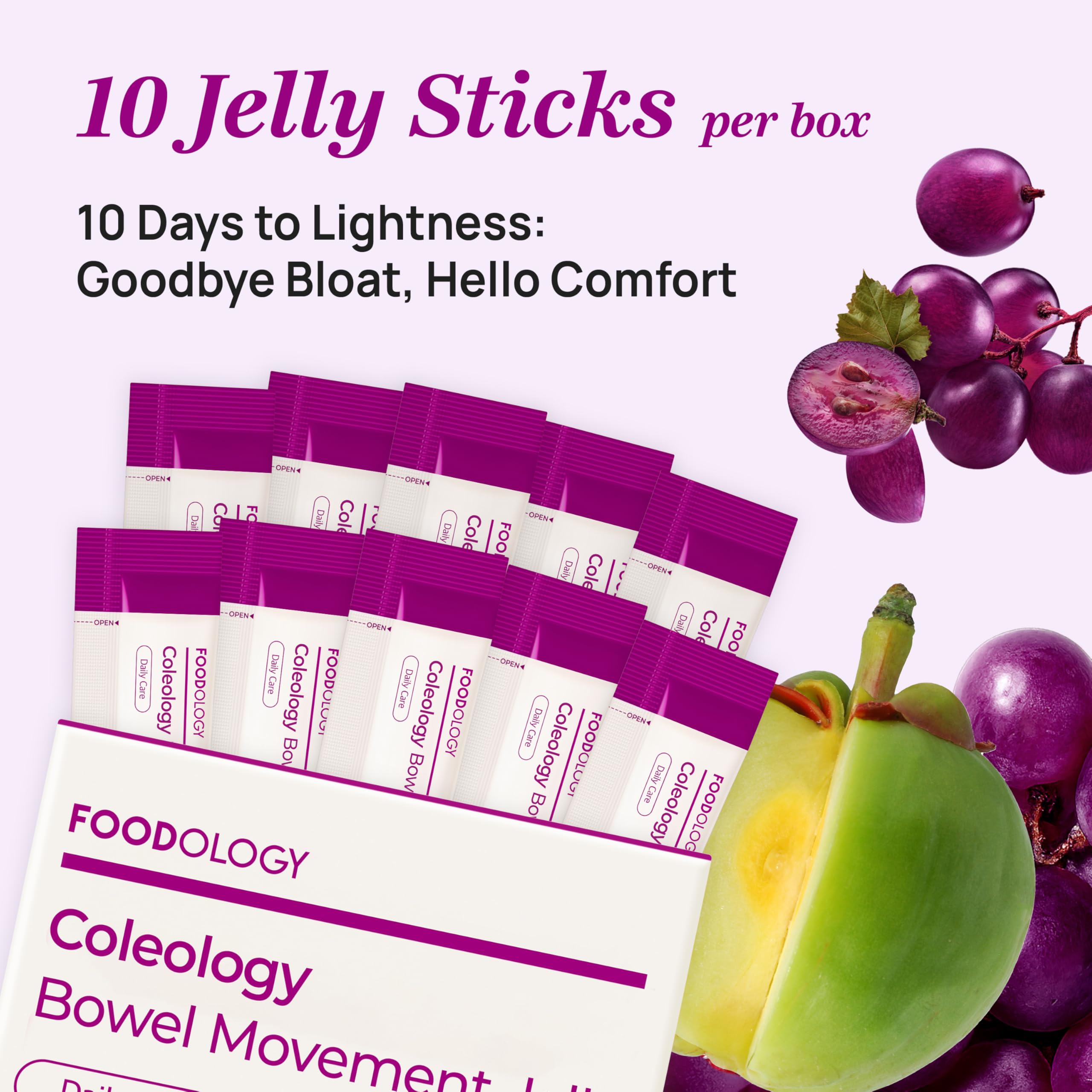 FOODOLOGY plato con uvas y ciruelas que destaca sabor natural y ingredientes