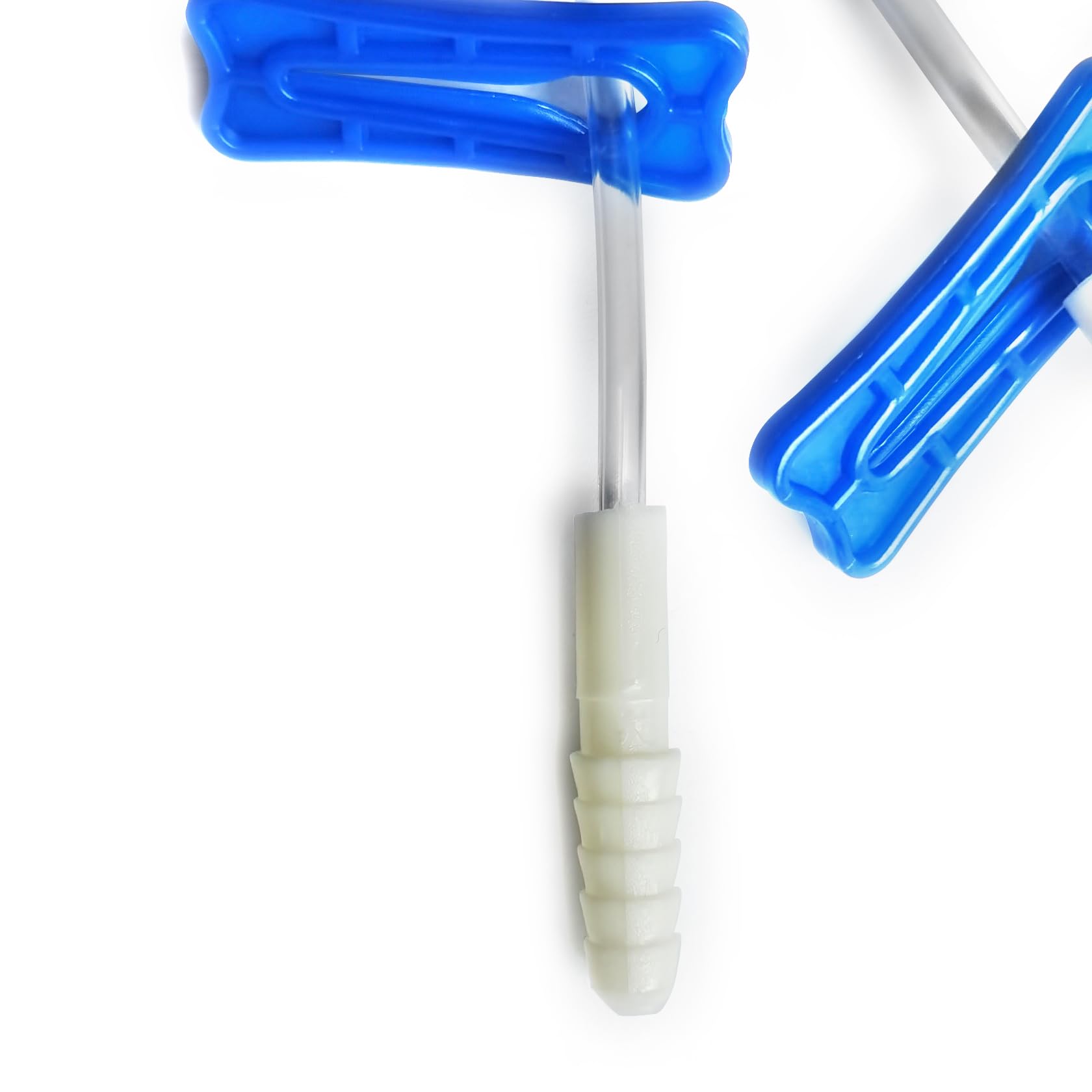foqitoxi detalle de los conectores macho y hembra acoplados, compatibilidad rápida con accesorios