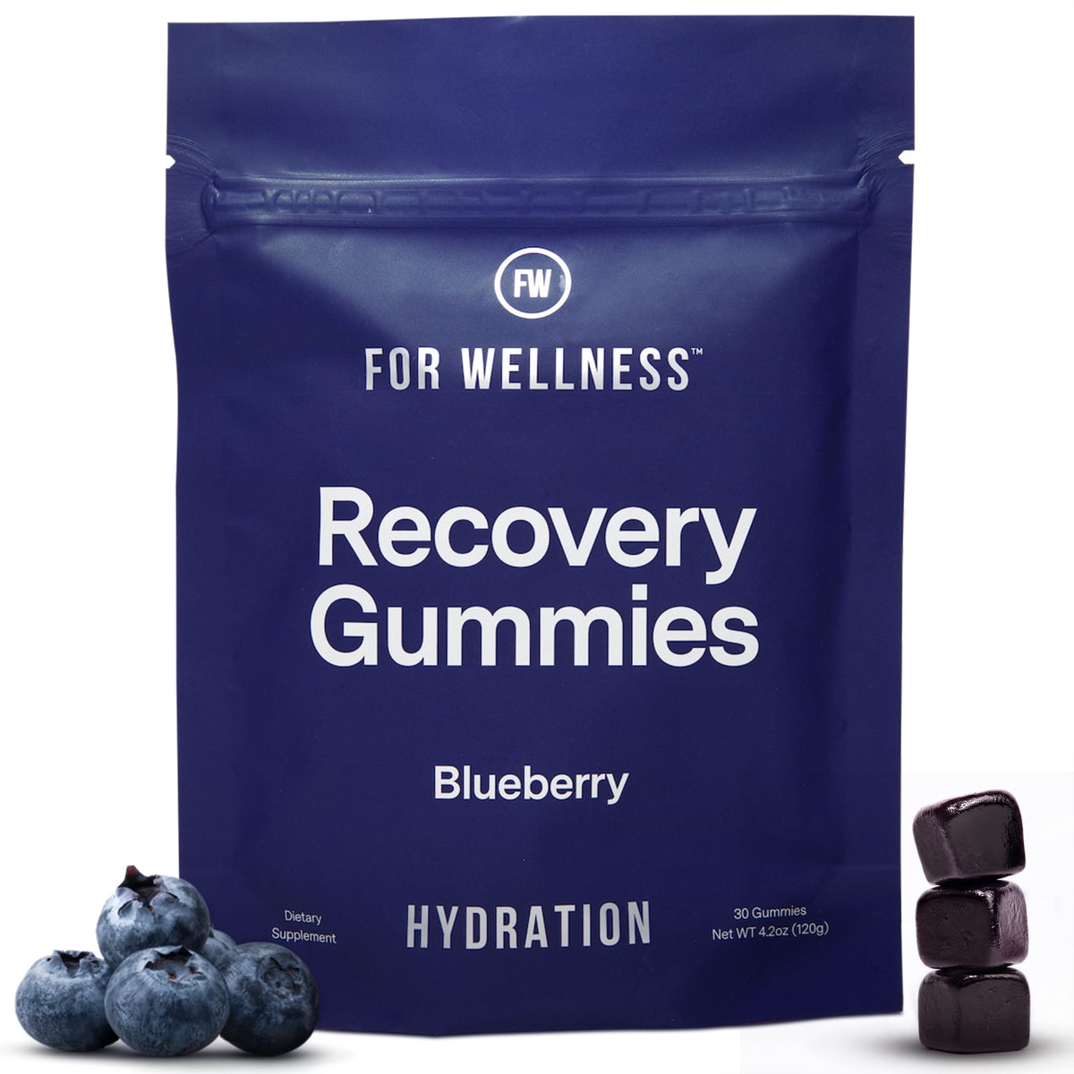 For Wellness frente del empaque mostrando la caja y beneficios visibles
