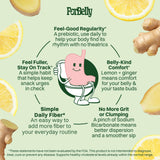 ForBelly mezcla disuelta en vaso con agua mostrando sin grumos