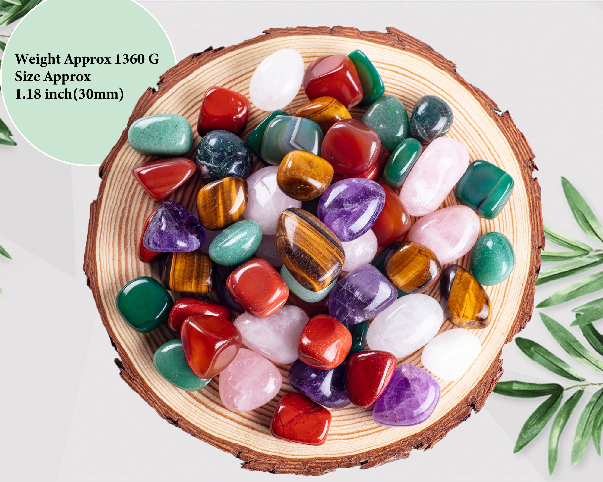 FORBY piedras surtidas como relleno en jarrón decorativo, realza centros de mesa