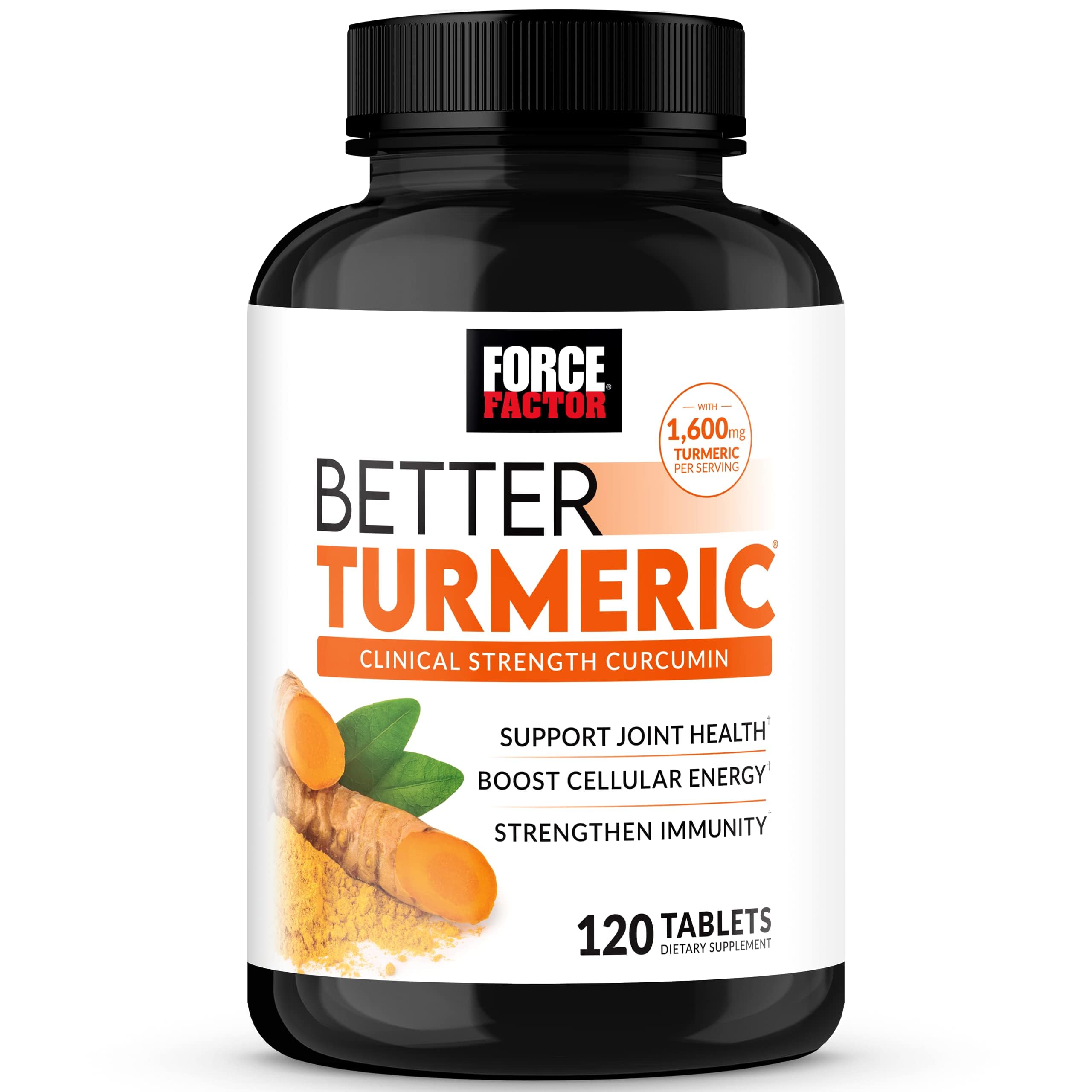 Force Factor envase frontal mostrando etiqueta y beneficios visibles