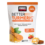 Force Factor frasco frontal del producto mostrando etiqueta y cantidad
