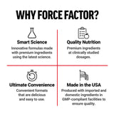 Force Factor chews en ambiente exterior después de ejercicio, recupera energía