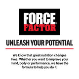 Force Factor polvo añadido a desayuno saludable para añadir nutrientes
