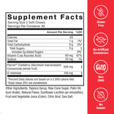 Force Factor etiqueta con lista de ingredientes mostrando D‑mannosa y vitamina C
