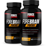 Force Factor frente del empaque mostrando el frasco y diseño, beneficio confianza visual