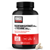 Force Factor envase frontal mostrando identificación y beneficios
