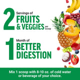 Force Factor ingredientes frescos como kale y bayas que nutren