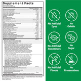 Force Factor ingredientes frescos y secos que resaltan variedad nutritiva