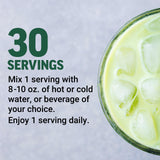 Force Factor batido verde con matcha para enfoque y vitalidad