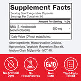 Force Factor empaque con certificados que indica pruebas de terceros y pureza