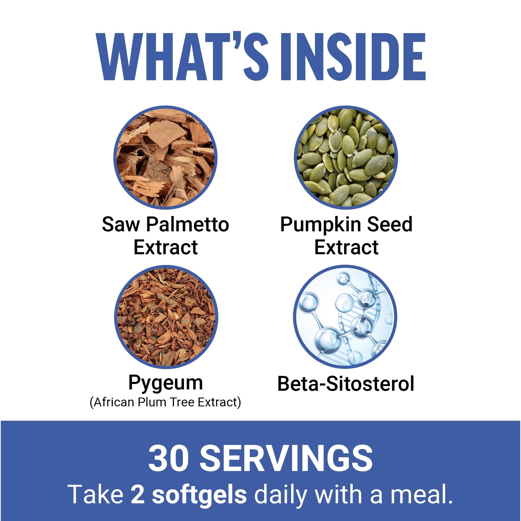 Force Factor etiqueta con ingredientes clave y beneficios claros