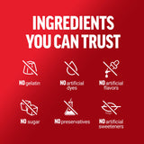 Force Factor etiqueta con lista de ingredientes y beneficios visibles