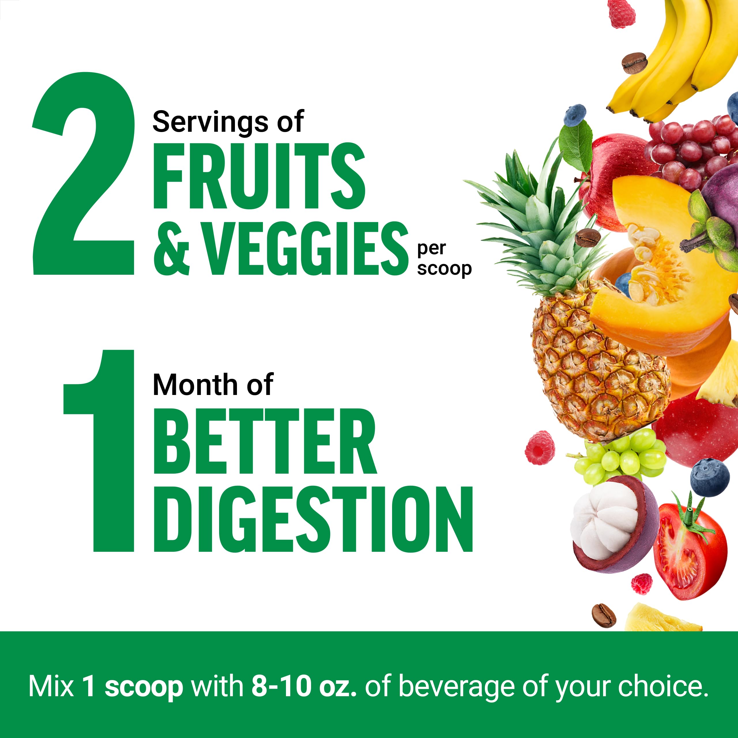 Force Factor batido con frutas que demuestra integración sin alterar sabor