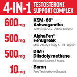 Force Factor vista de ingredientes clave como Ashwagandha y boron