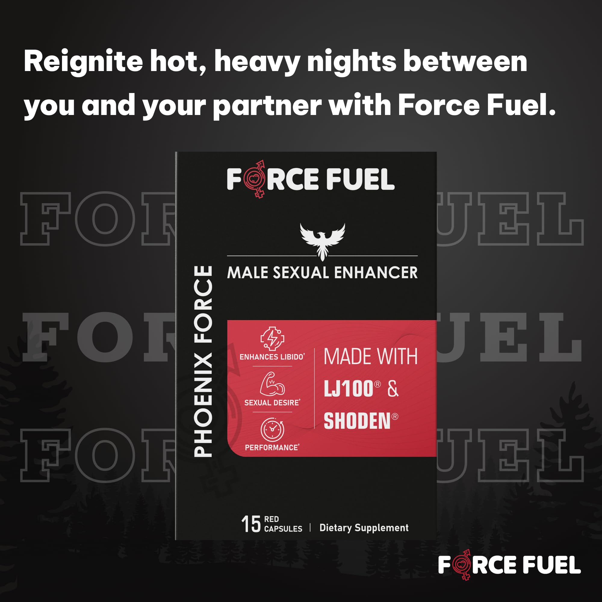 Force Fuel etiqueta con número de lote y certificación de prueba