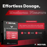 Force Fuel cerca de ingredientes clave mostrando composición natural
