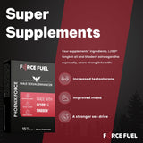 Force Fuel cápsulas tomadas antes del encuentro para mayor stamina