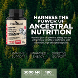 ForestLeaf cápsulas apiladas, fácil ingestión y conveniencia
