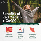 ForestLeaf etiqueta de ingredientes destacando CoQ10 y ALA, beneficio transparencia