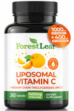 ForestLeaf frasco delantero mostrando etiqueta clara y beneficios para confianza