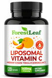ForestLeaf frente del envase mostrando diseño y cantidad de 120 cápsulas, confianza y transparencia
