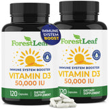 ForestLeaf envase frontal mostrando cápsulas y dosis alta, práctico para suplementación