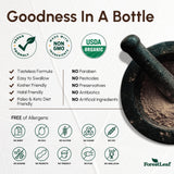 ForestLeaf frasco junto a desayuno para integrar en rutina diaria saludable