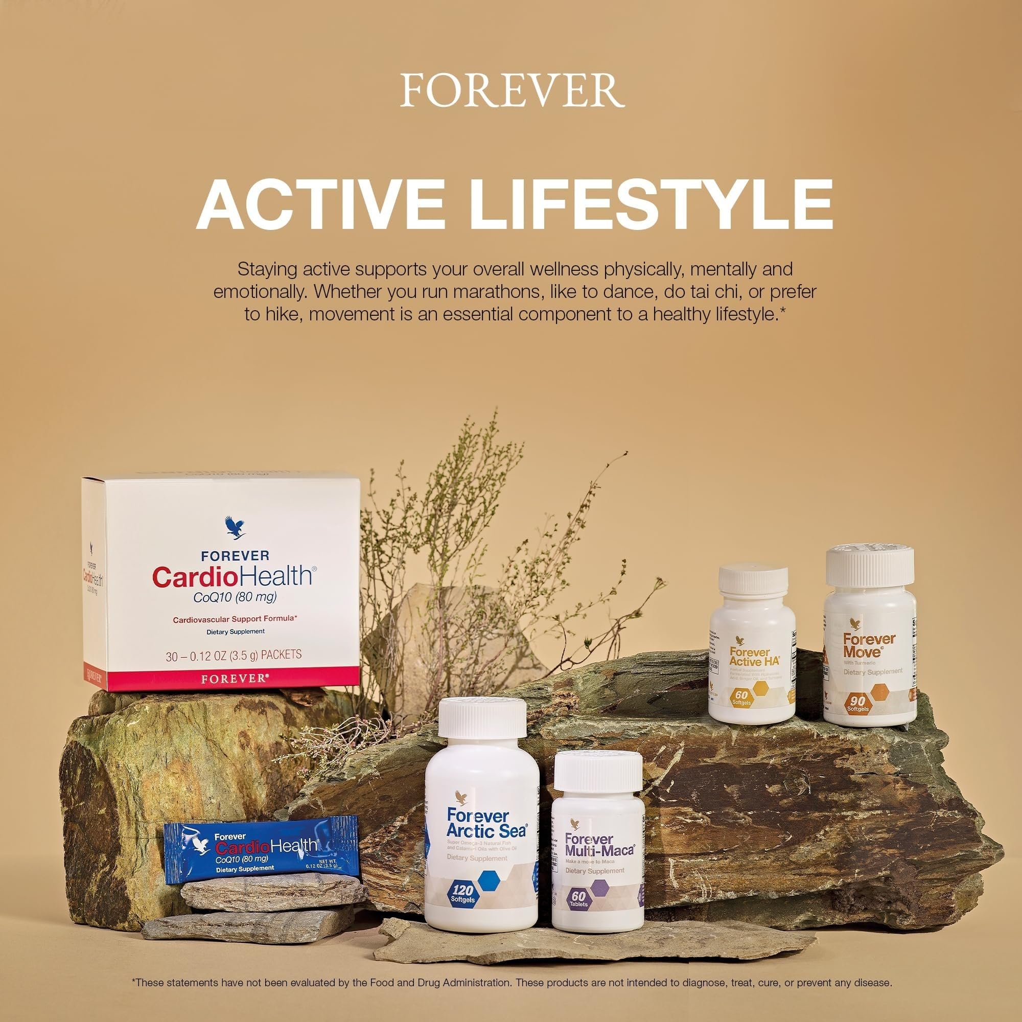 Forever Living Arctic Sea en mesa de desayuno, sugerencia de uso diario conveniente