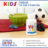Forever Living etiqueta nutricional en primer plano, información clara de ingredientes