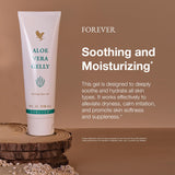 Forever Living aplicación en mano, alivia e hidrata piel inmediatamente