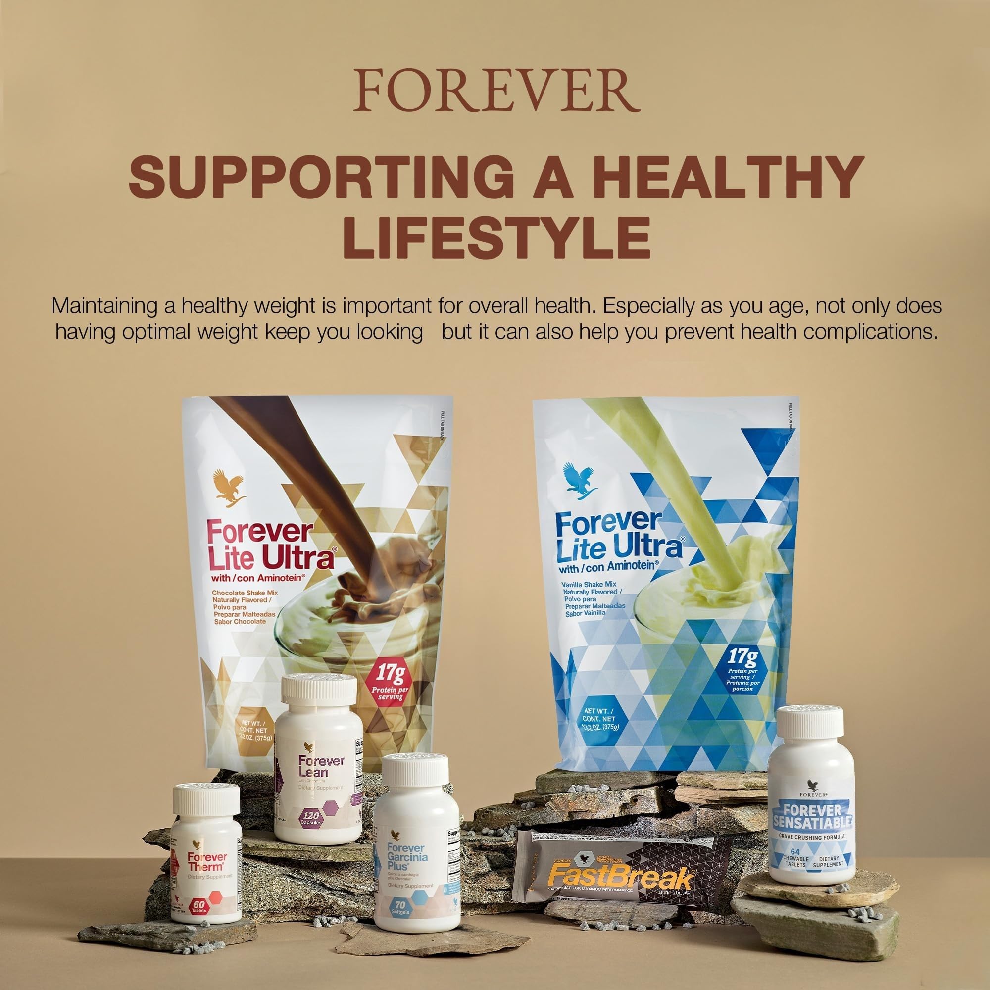 Forever Living batido en gimnasio como merienda nutritiva y fácil de preparar